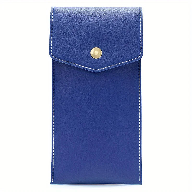 PU Leather Pen Bag Business Office Pen Signature Pen Storage Bag Portable Leak-Proof Ink Ball Pen Pen Holder Stationery Bag