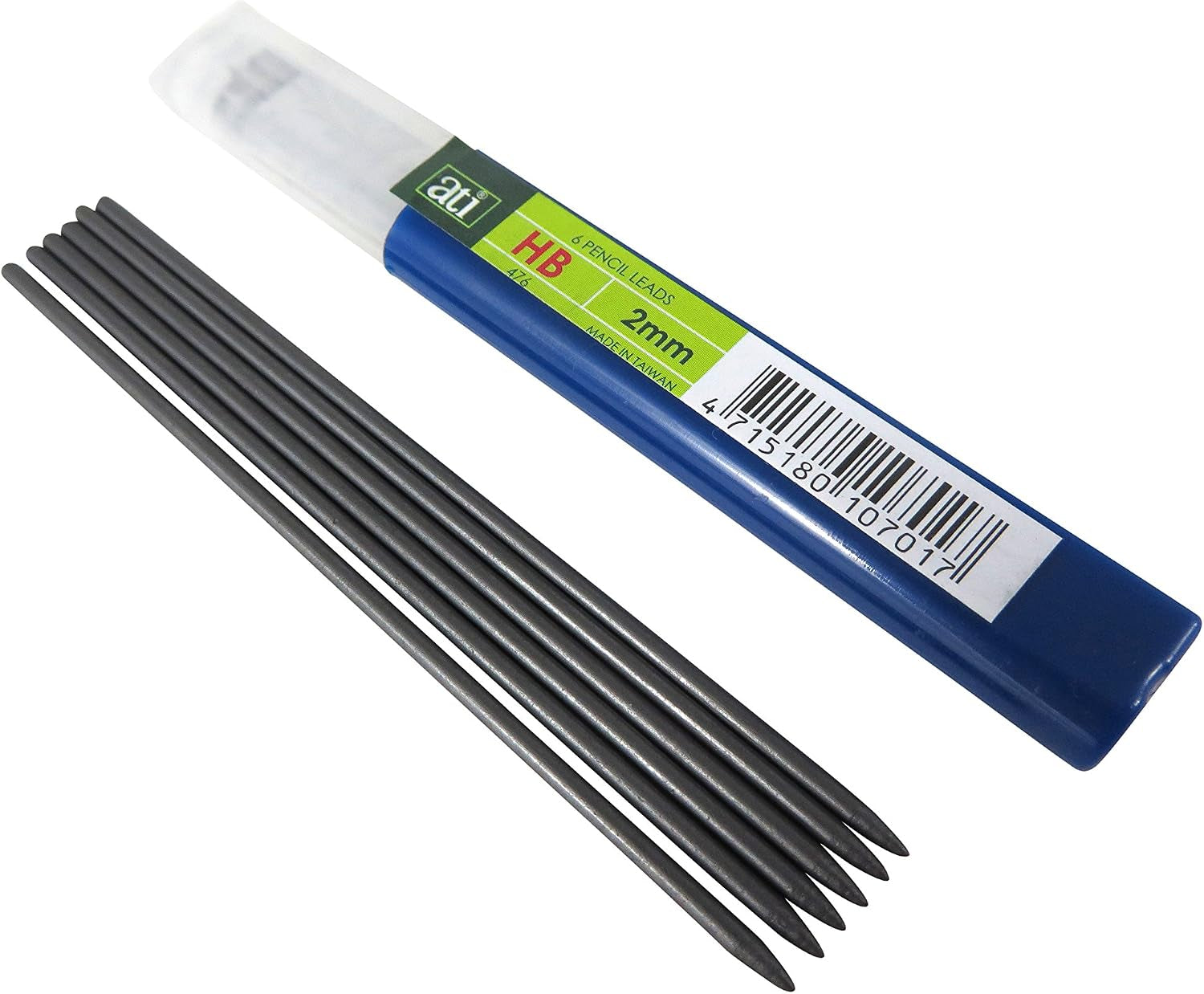 504020 2.0 Mm Mechanical Pencil with 6 Each HB Leads and Sharpener