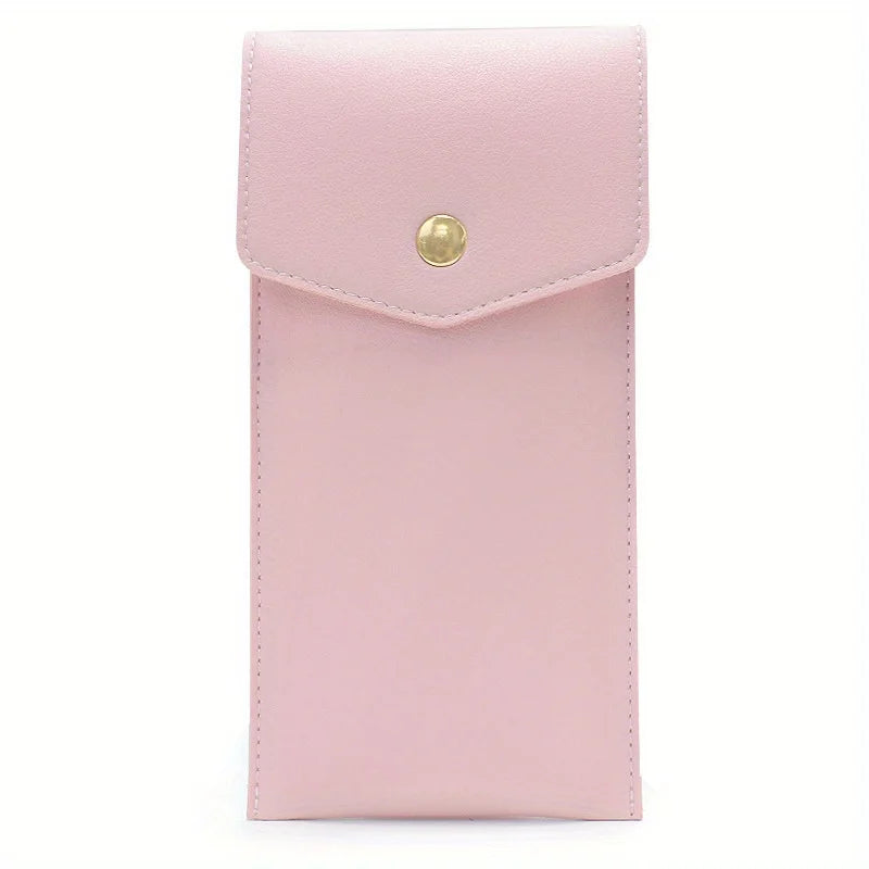 PU Leather Pen Bag Business Office Pen Signature Pen Storage Bag Portable Leak-Proof Ink Ball Pen Pen Holder Stationery Bag