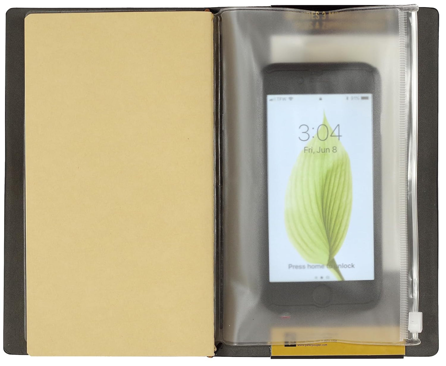 Voyager Refillable Notebook - Black (Traveler'S Journal, Planner, Notebook)