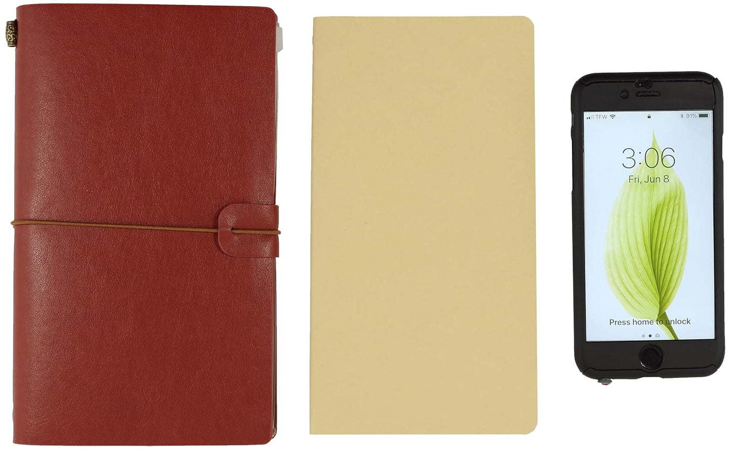 Voyager Refillable Notebook - Burgundy (Traveler'S Journal, Planner, Notebook)