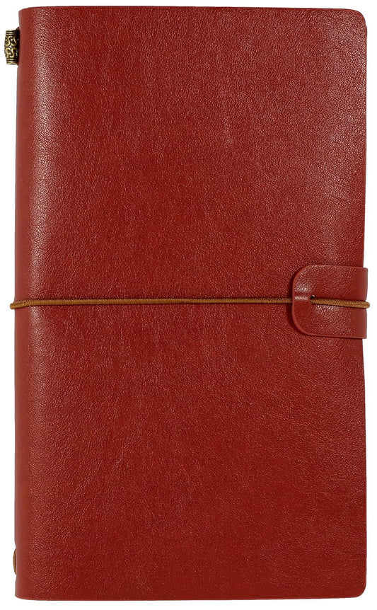 Voyager Refillable Notebook - Burgundy (Traveler'S Journal, Planner, Notebook)