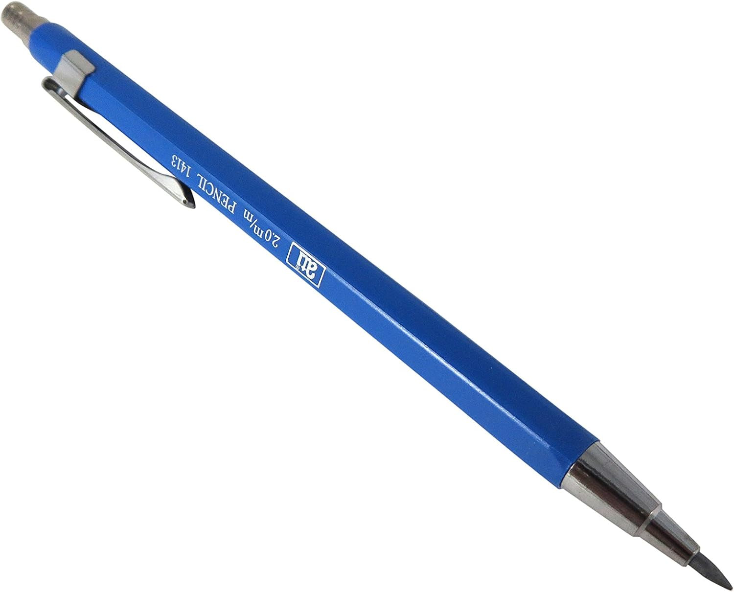 504020 2.0 Mm Mechanical Pencil with 6 Each HB Leads and Sharpener