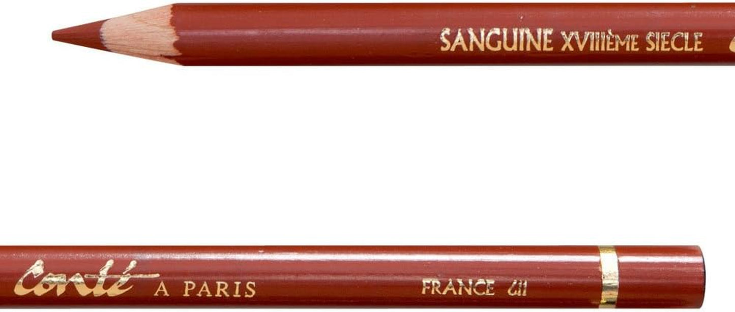 round Drawing Pencil - Sanguine XVIII (611)