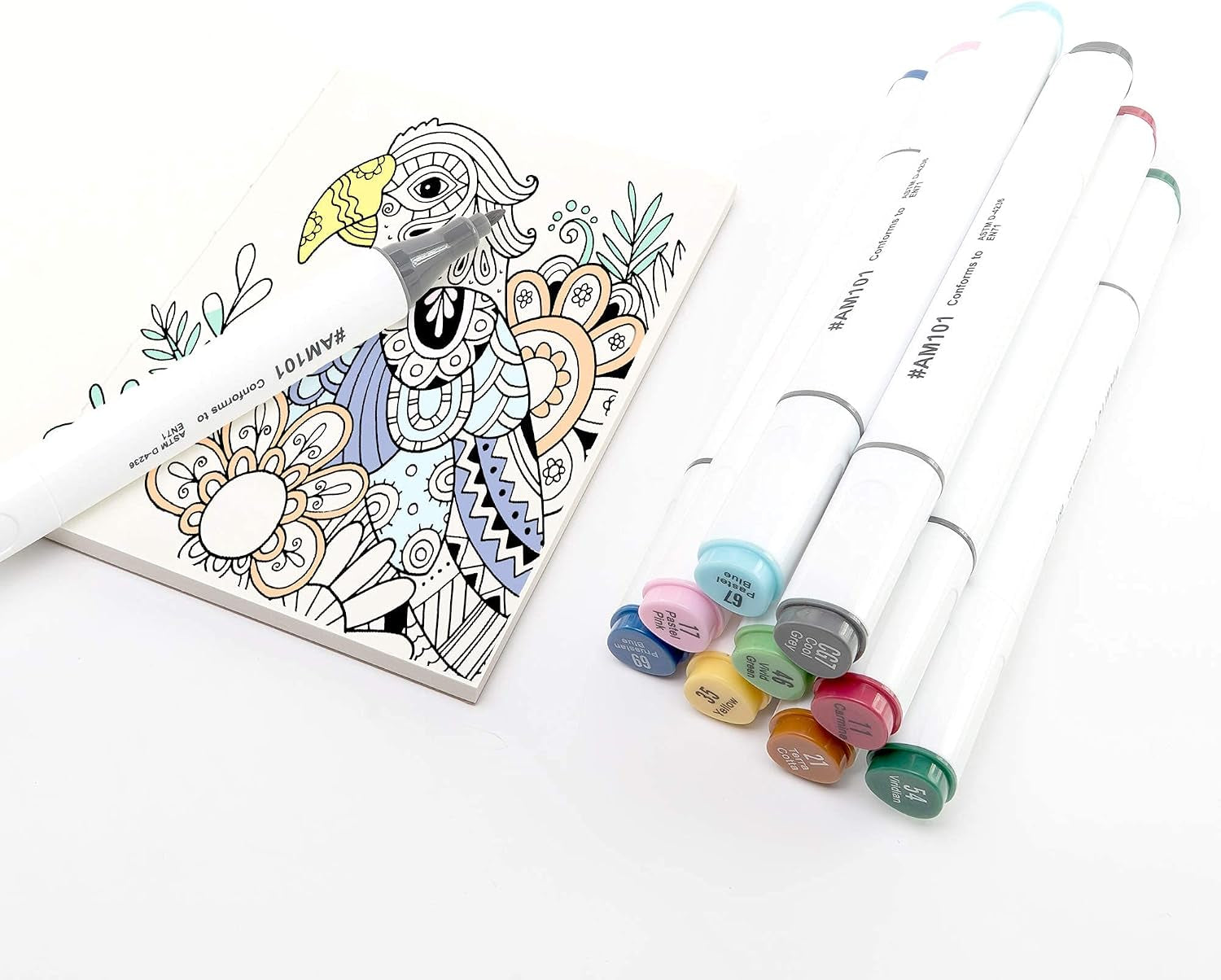 Layflat Sketchbook - 3.75 X 5.3 Inches - Celtic Blank Note Book, 64 Sheets, Thick 100Gsm Paper, for Drawing, Sketching, and Journaling, 32 Blank and 32 Gridded