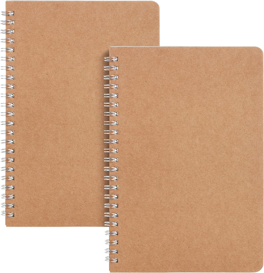 - Spiral Notebook, A5, Kraft Cover, 2 Pack, 80 Pages, Sketch Book, Drawing Notebook, Notebook Spiral, Spiral Bound Notebook, Spiral Sketchbook, Blank Journal Notebook, Unlined Notebook | Drawing Notebook, Notebook Spiral, Spiral Bound Notebook, Spiral Sketchbook, Blank Journal Notebook, Unlined Notebook