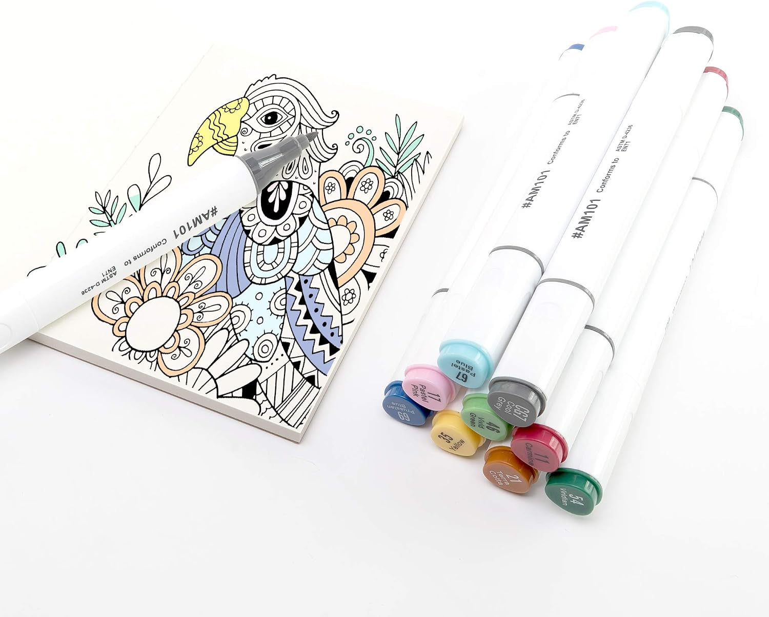 Layflat Sketchbook - 3.75 X 5.3 Inches - Kraft Blank Note Book, 64 Sheets, Thick 100Gsm Paper, for Drawing, Sketching, and Journaling