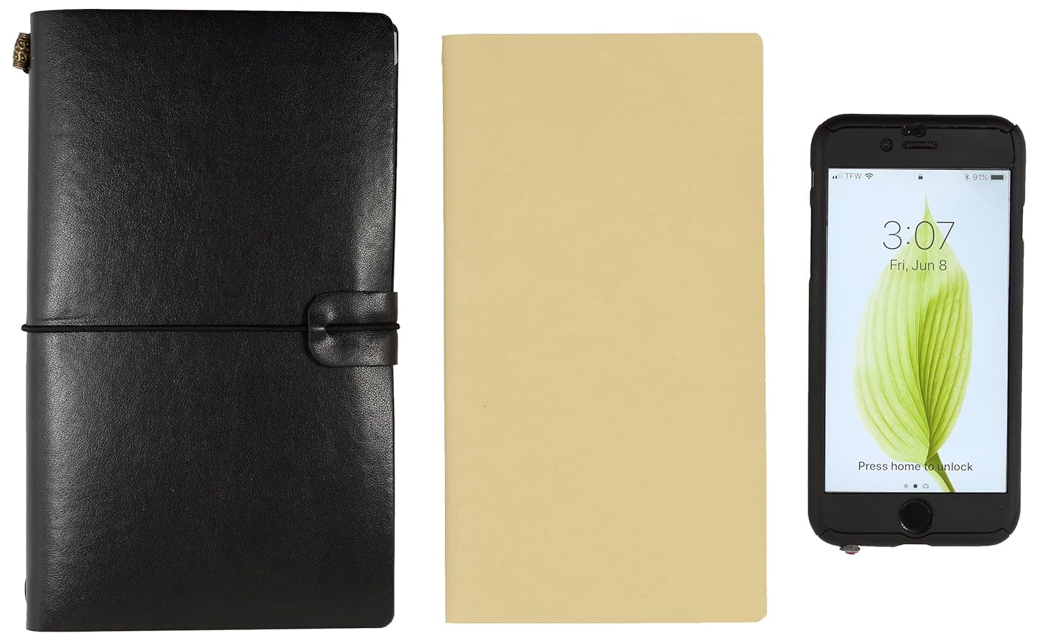 Voyager Refillable Notebook - Black (Traveler'S Journal, Planner, Notebook)